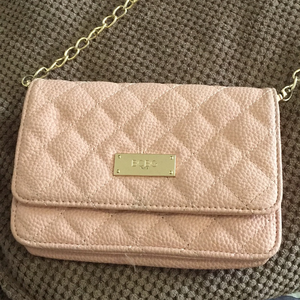 BCBG pink cross body